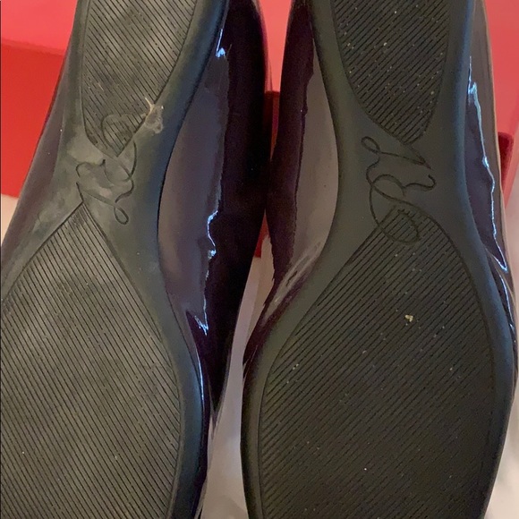 Roger Vivier deep purple patent leather flats - Picture 5 of 5